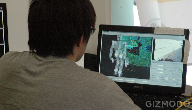 Illustration for article titled Google's Newly Acquired SCHAFT Robot Walks Away A Winner